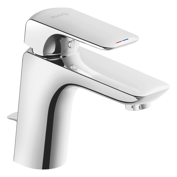 Kludi AMEO Waschtisch-Einhandmischer XL mit Ablaufgarnitur, wassersparend