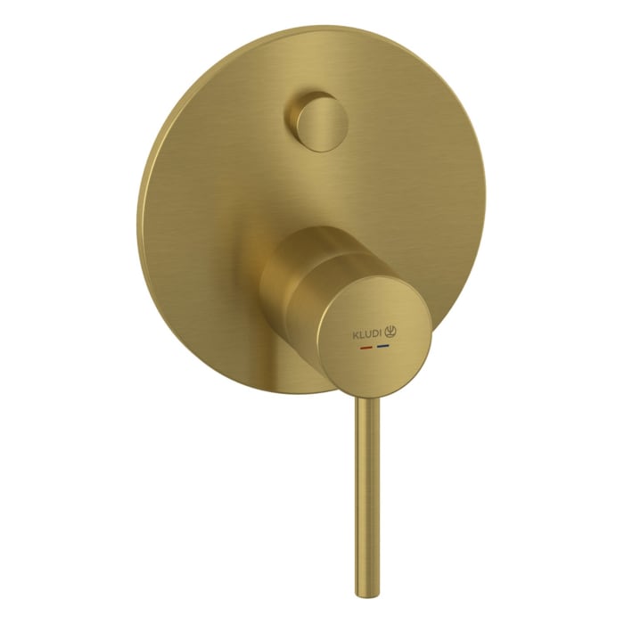 Kludi BOZZ Unterputz-Wannenfüll-/Brause-Einhandmischer mit Push Set