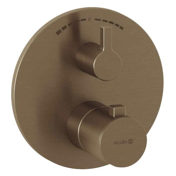 Kludi NOVA FONTE Unterputz-Wanne-Brause-Thermostatarmatur mit Funktionseinheit
