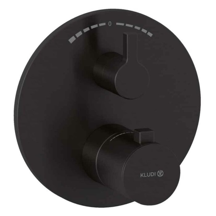 Kludi NOVA FONTE Unterputz-Wanne-Brause-Thermostatarmatur mit Funktionseinheit