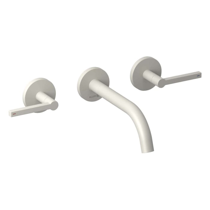 Kludi NOVA FONTE Puristic 3-Loch-Waschtischarmatur für Wandmontage