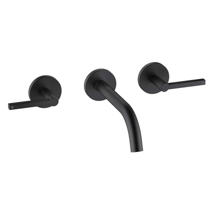 Kludi NOVA FONTE Puristic 3-Loch-Waschtischarmatur für Wandmontage