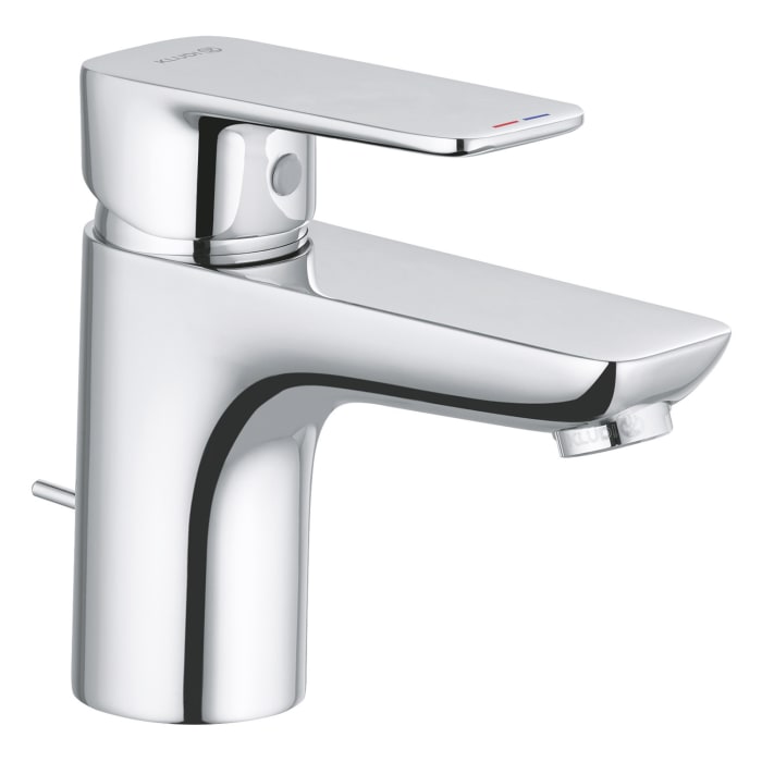 Kludi PURE&STYLE Waschtisch-Einhandmischer 75 mit Metallablaufgarnitur