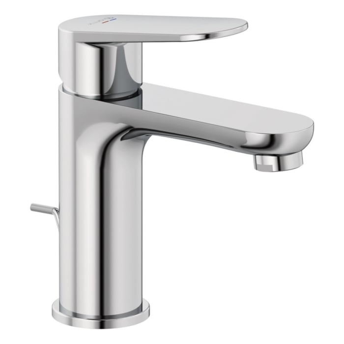 Kludi X1 Waschtisch-Einhandmischer 100 DN 15, mit Zugstangen-Ablaufgarnitur