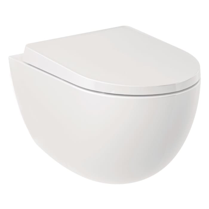 Kludi RESA D Spiralflush-Wand-WC und WC-Sitz