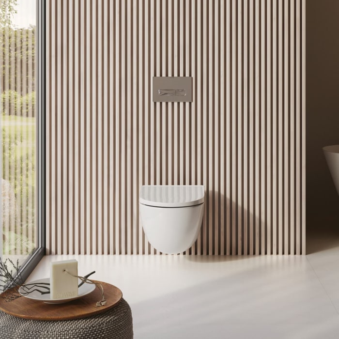 Kludi RESA D Spiralflush-Wand-WC und WC-Sitz