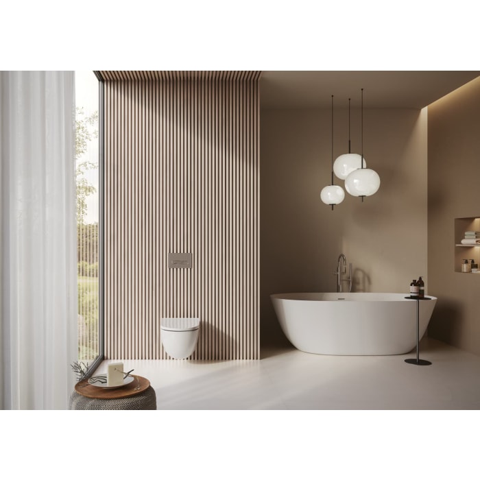 Kludi RESA D Spiralflush-Wand-WC und WC-Sitz