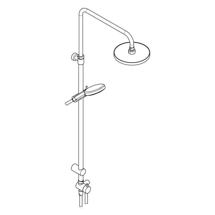 Kludi DIVE Dual Shower System xDive 3S