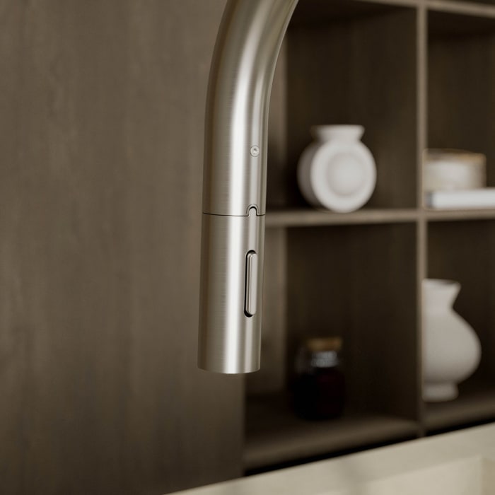 Kludi AUREA Spültisch-Armatur herausz. Geschirrbrause