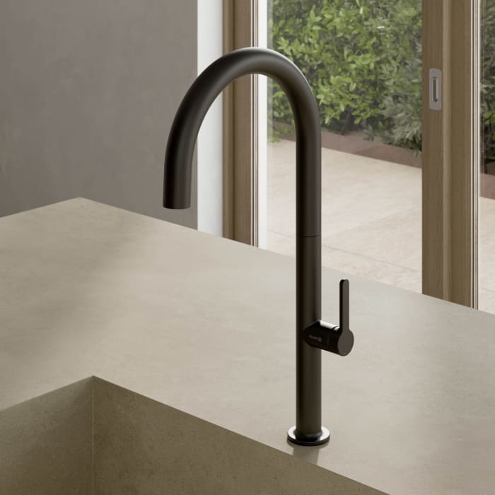 Kludi AUREA Spültisch-Armatur seitl. Bedienung