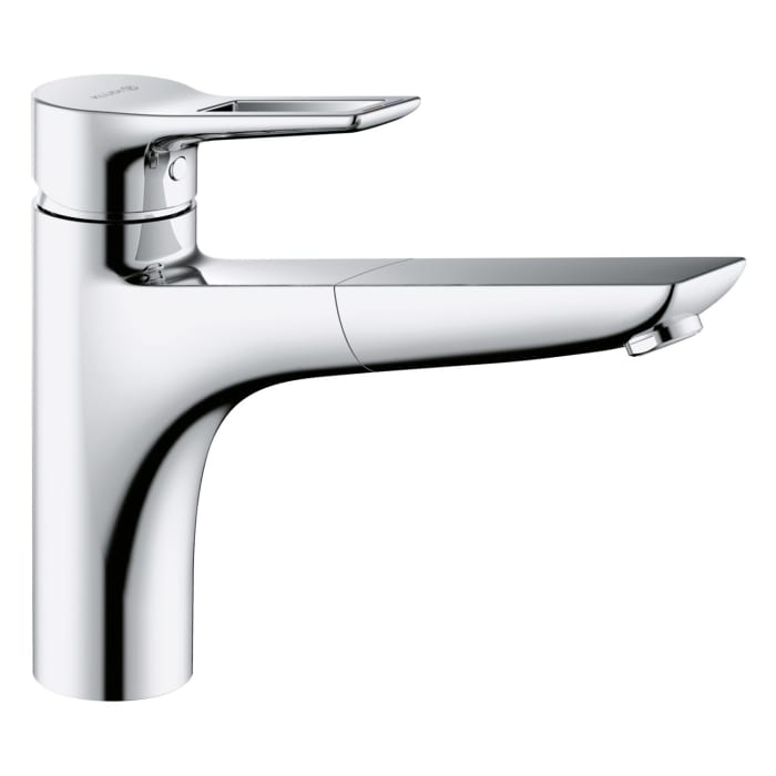 Kludi MIX Niederdruck Spültisch-Multi-Einhebelmischer mit herausziehbarem Auslauf