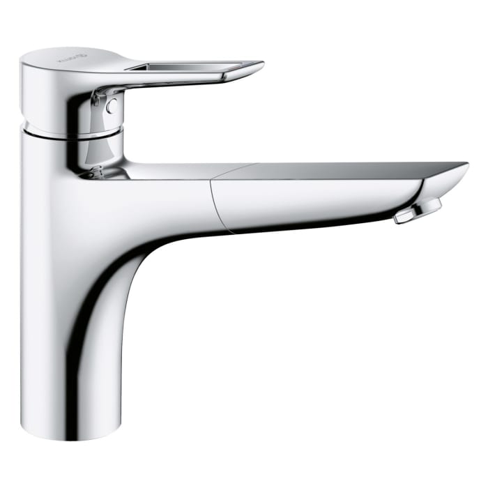 Kludi MIX Spültisch-Einhebelmischer mit ausziehbarem Auslauf