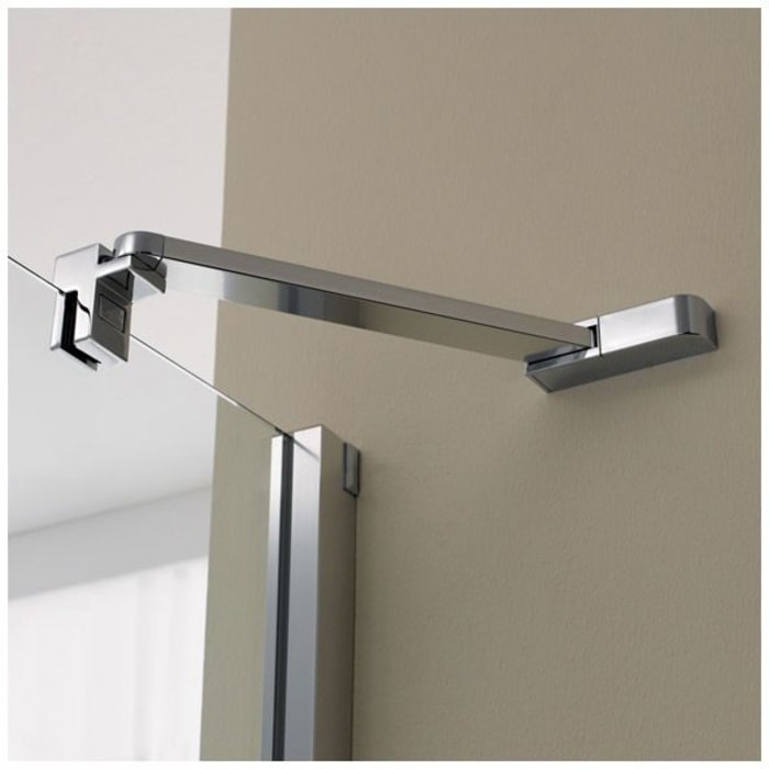 Koralle myDay Viertelkreis Duschabtrennung VPFS 100 links, Radius 52 cm