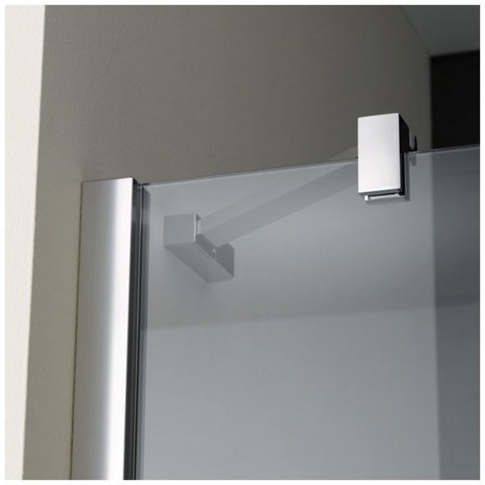 Koralle myDay Viertelkreis Duschabtrennung VPFS 80 links, Radius 55 cm