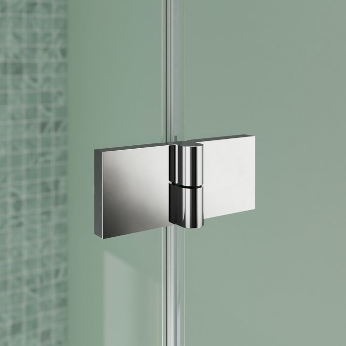 Koralle SL450 Falttür für Badewanne, Anschlag rechts, Typ BF2A R 100, 100 x 140 cm