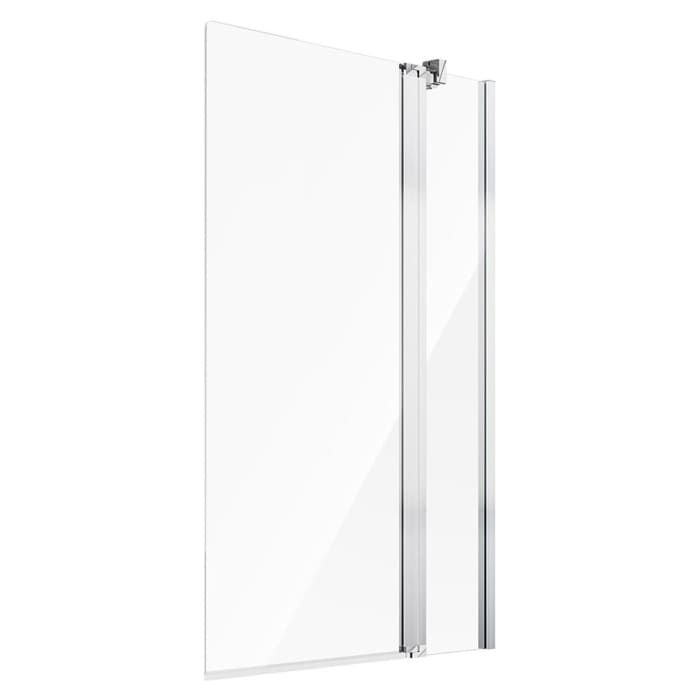 Koralle SL450 Pendeltür mit Festteil für Badewanne, Anschlag rechts, Typ BPFA R 90, 90 x 140 cm