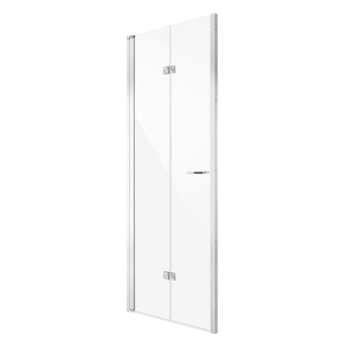 Koralle SL450 Falttür 2-teilig links für Nische, Typ NFTA L 100, 100 x 200 cm, mit GlasPlus