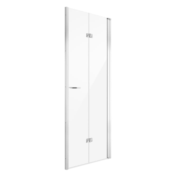 Koralle SL450 Falttür 2-teilig rechts für Nische, Typ NFTA R 100, 100 x 200 cm, mit GlasPlus