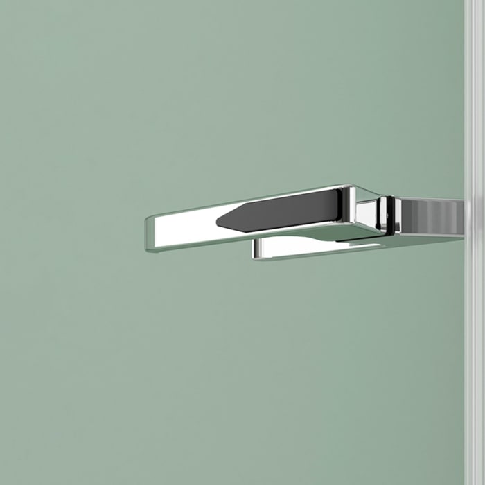 Koralle SL450 Falttür 2-teilig links für Nische, Typ NFTA L 100, 100 x 200 cm, mit GlasPlus