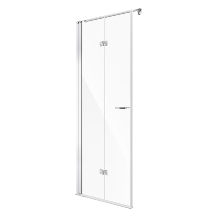 Koralle SL450 Falttür 2-teilig links für Trennwand, Typ TFTA L 75, 75 x 200 cm, für Duschwanne