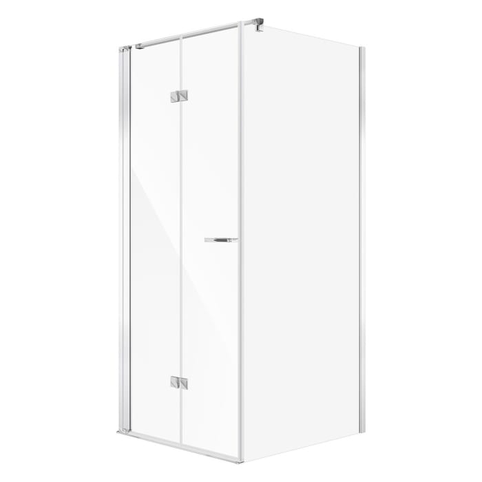 Koralle SL450 Falttür 2-teilig links für Trennwand, Typ TFTA L 90, 90 x 200 cm, für Duschwanne