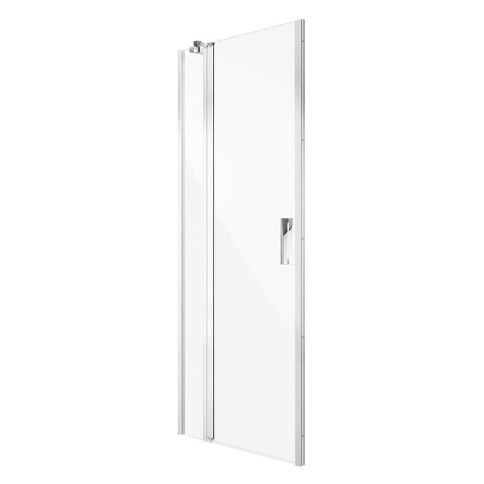 Koralle SL450 Pendeltür 1-flüglig mit Festteil links für Nische, Typ NPFA L 100, 100 x 200 cm