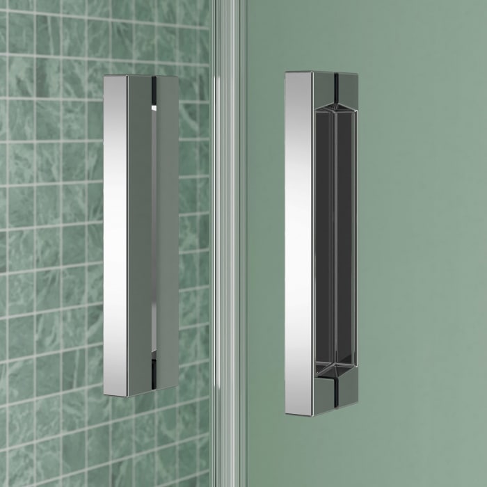 Koralle SL450 Pendeltür 1-flüglig links für Nische, Typ NPWA L 80, 80 x 200 cm