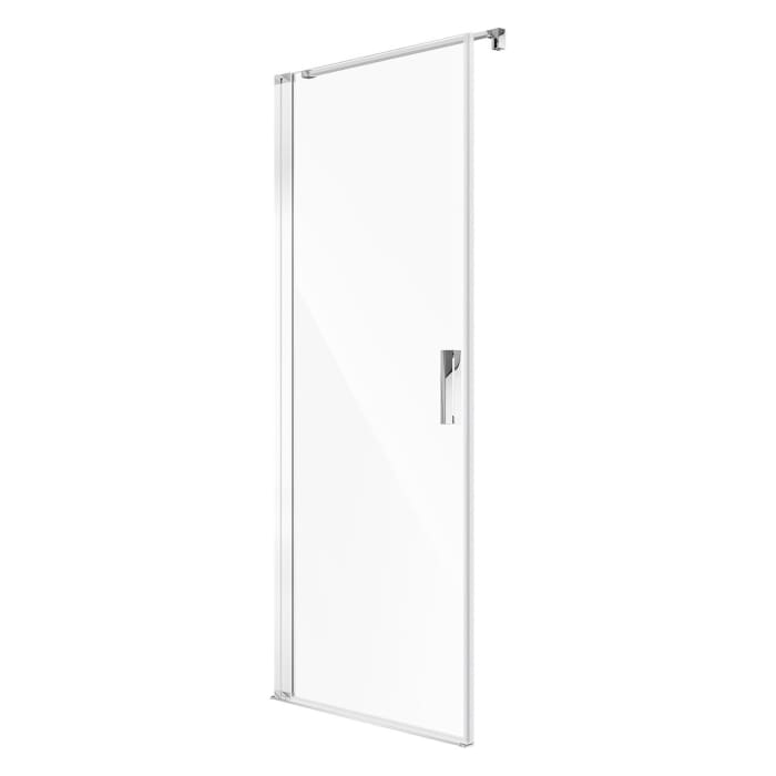 Koralle SL450 Pendeltür 1-flüglig links für Trennwand, Typ TPWBOA L 75, 75 x 200 cm, bodengleich, mit GlasPlus