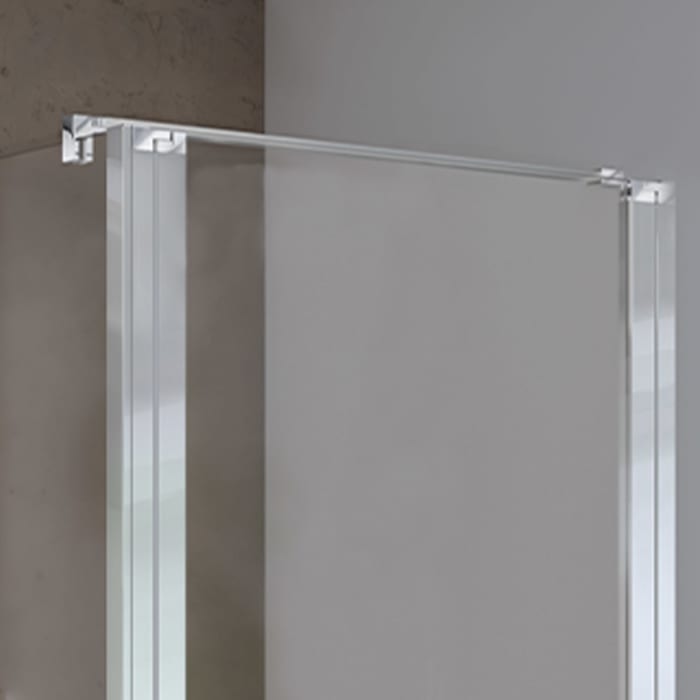 Koralle SL450 Pendeltür 1-flüglig rechts für Trennwand, Typ TPWA R 90, 90 x 200 cm, für Duschwanne