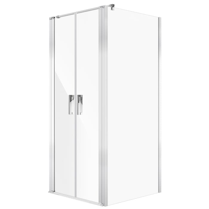 Koralle SL450 Trennwand, Typ WP 100, 100 x 200 cm, für Duschwanne