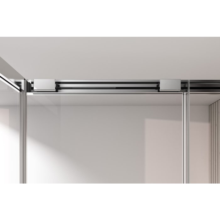 Koralle SL510 Trennwand Typ WBOM R, 80 x 200 cm, Schenkel rechts