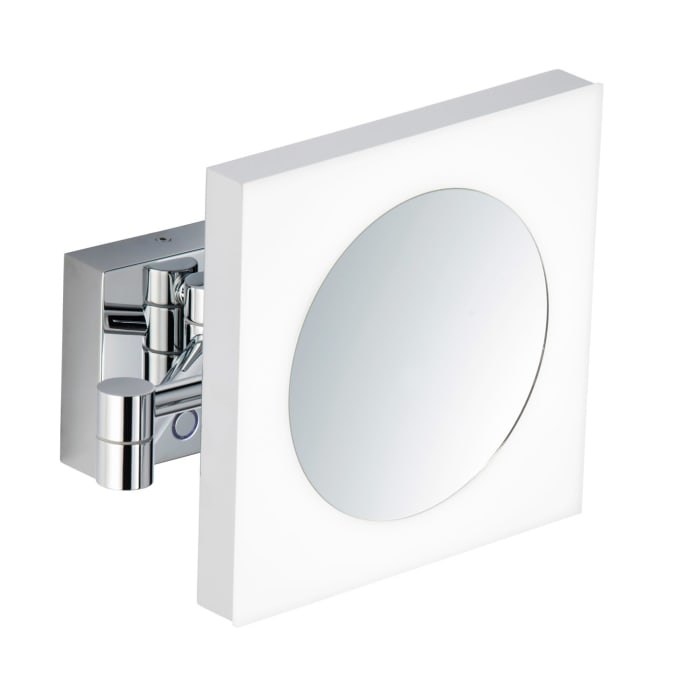 Kronenbach LED Kosmetikspiegel 2.0 Wandmodell eckig mit Direktanschluss