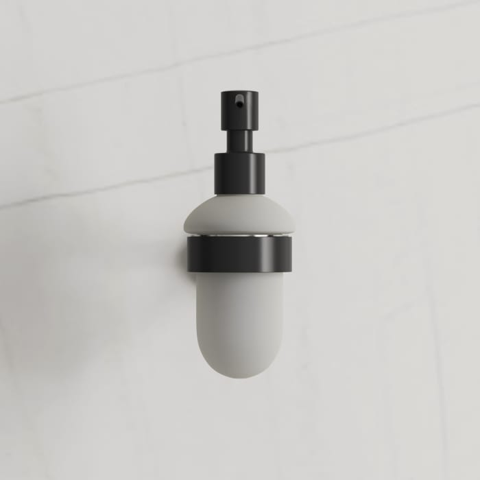 Kronenbach Lima 2.0 Black Seifenspender, Glas