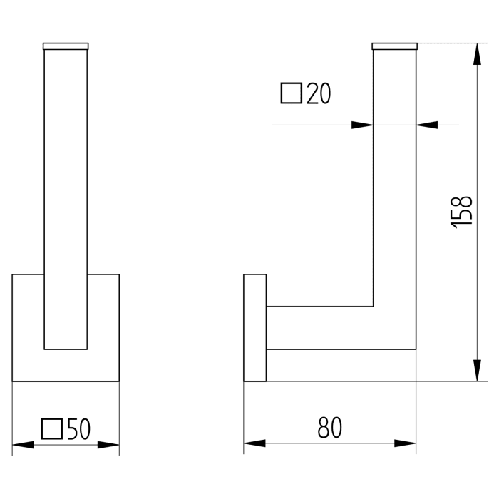 Kronenbach Quara Reservepapierhalter