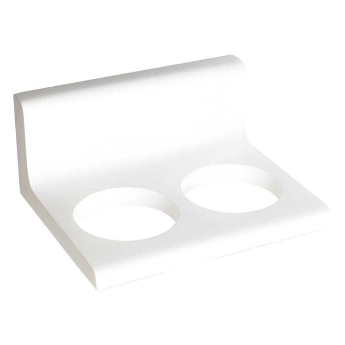 Kronenbach Stone Wandhalter für Seifenspender und Becher