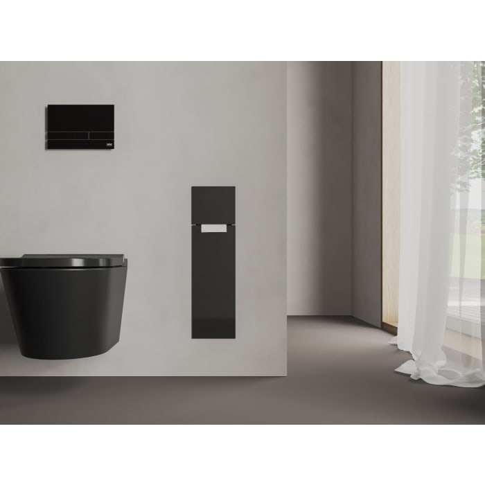 Kronenbach Cube Design WC-Modul 60 cm - Unterputz, Glasfront, Anschlag rechts