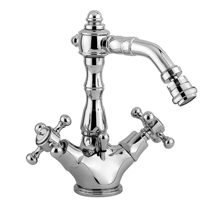 Kronenbach IOTA 2.0 Zweigriff-Bidetarmatur mit Ablaufgarnitur