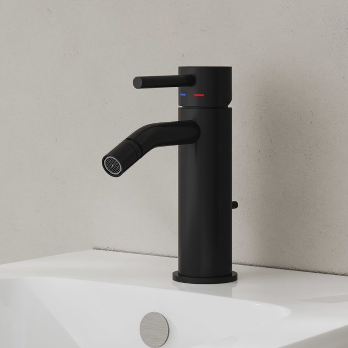 Kronenbach Lima 2.0 Bidet-Einhebelmischer mit Zugstangen-Ablaufgarnitur