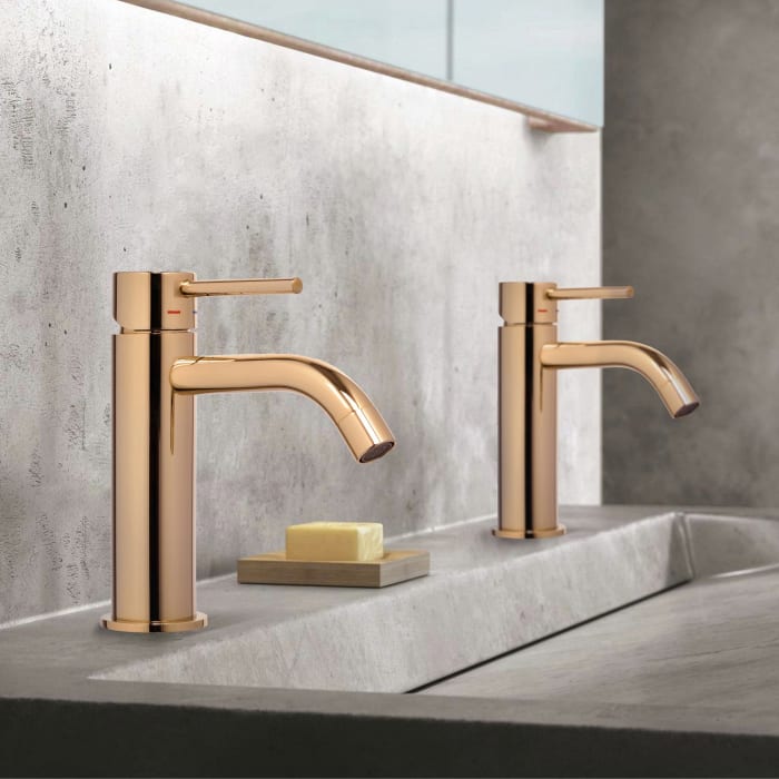 Kronenbach Lima 2.0 Rose Gold Waschtisch-Einhebelmischer ohne Ablaufgarnitur