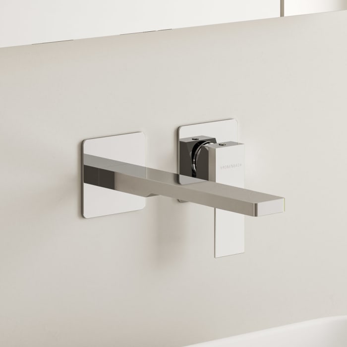 Kronenbach Quara 3.0, Set Waschtisch-Einhebelmischer Unterputz incl. Grundkörper, Ausladung 20 cm, wassersparend