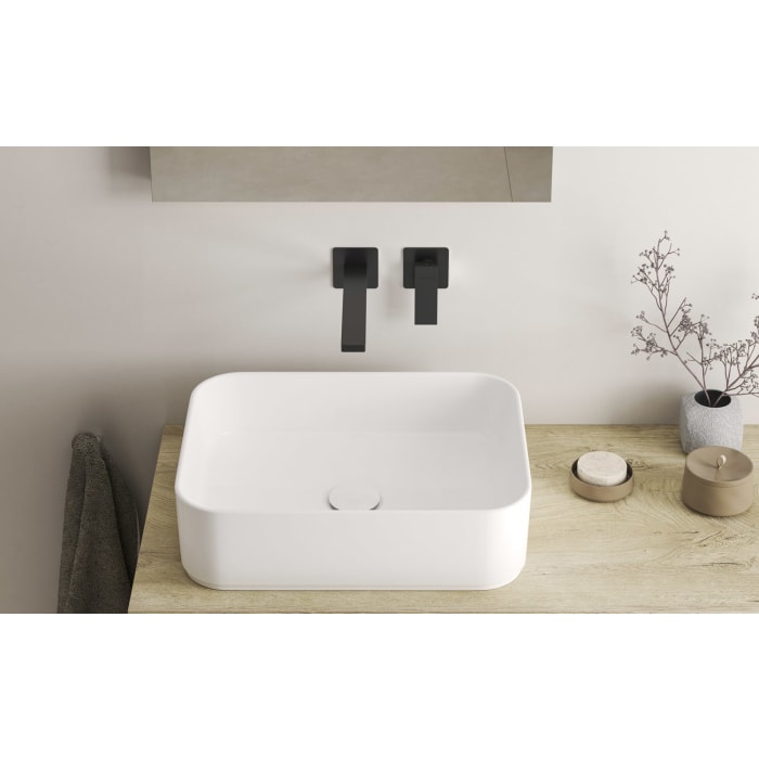 Kronenbach Quara 3.0 Waschtisch-Wandarmatur Ausladung 24 cm