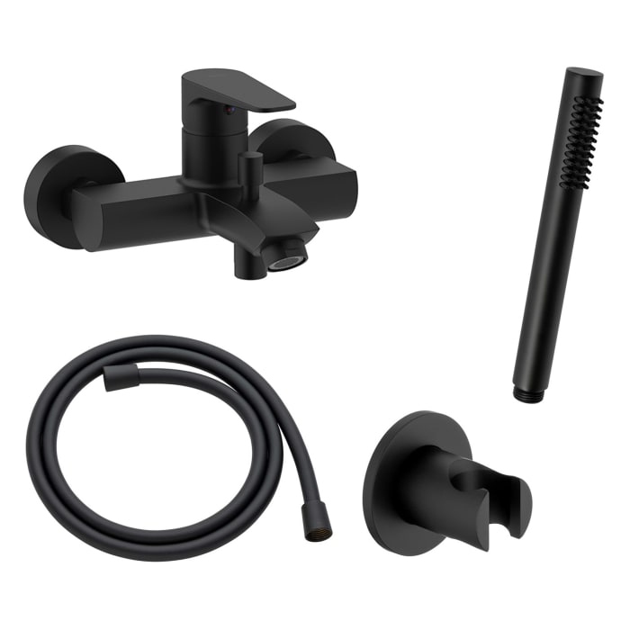 Kronenbach Radia 3.0 AP Bade-Einhebelmischer mit Brauseset