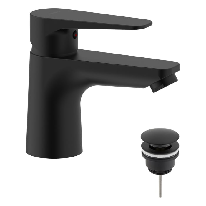 Kronenbach Radia 3.0 Waschtisch-Einhebelmischer S mit Pop UP Ablaufventil, wassersparend