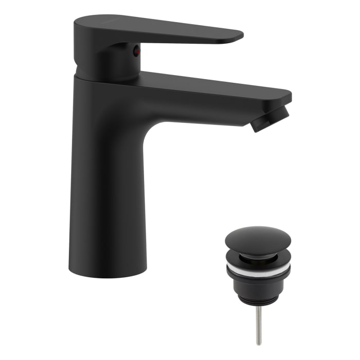 Kronenbach Radia 3.0 Waschtisch-Einhebelmischer mit Pop Up Ablaufventil, wassersparend