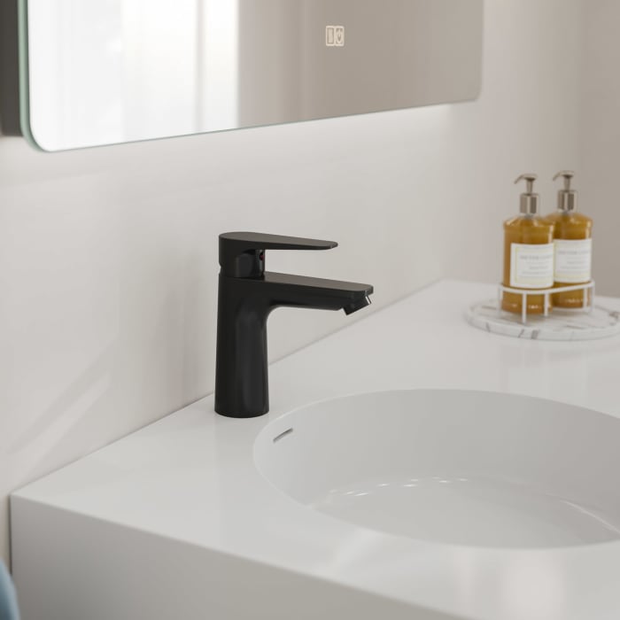 Kronenbach Radia 3.0 Montage- und Armaturenset für Waschtisch mit Unterschrank