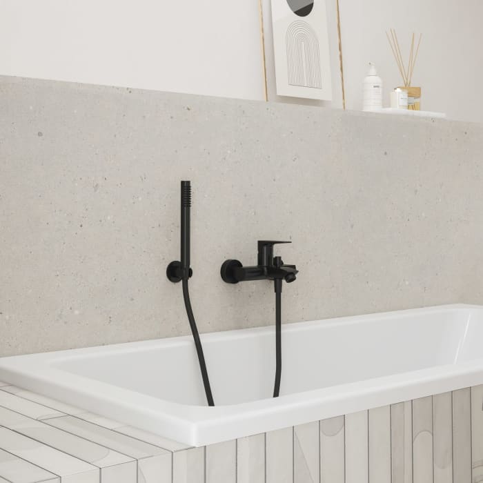 Kronenbach Radia 3.0 AP Bade-Einhebelmischer mit Brauseset