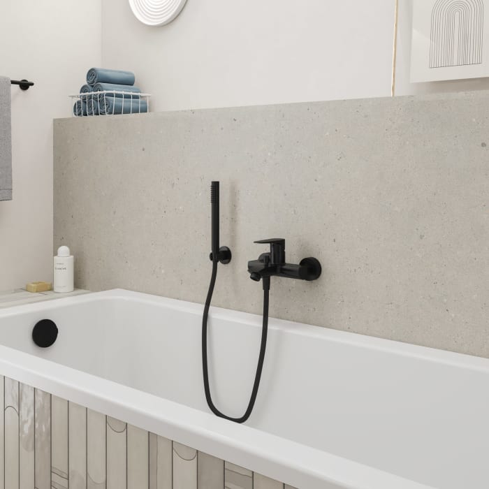 Kronenbach Radia 3.0 AP Bade-Einhebelmischer mit Brauseset