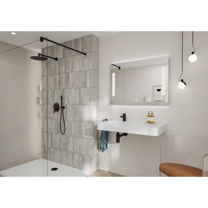 Kronenbach Radia 3.0 Waschtisch-Einhebelmischer S ohne Ablaufgarnitur, wassersparend