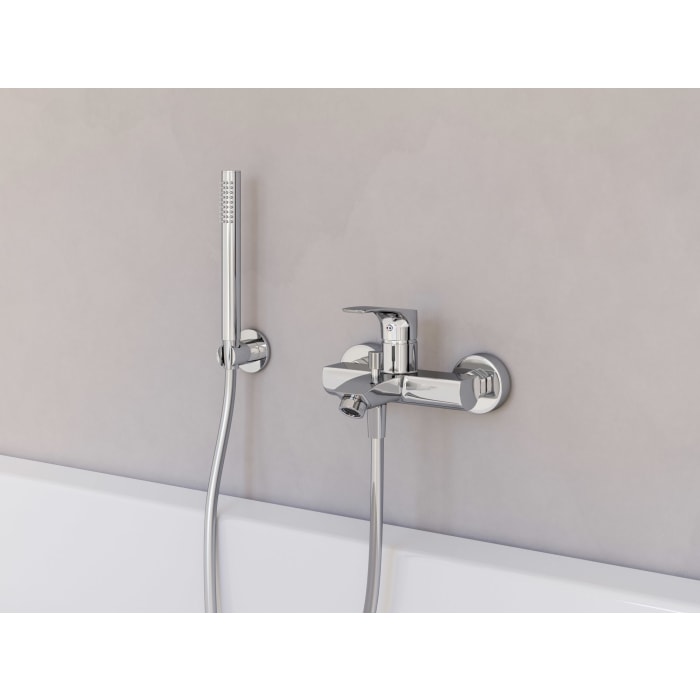 Kronenbach Rivara Bade-Einhebelmischer Aufputz