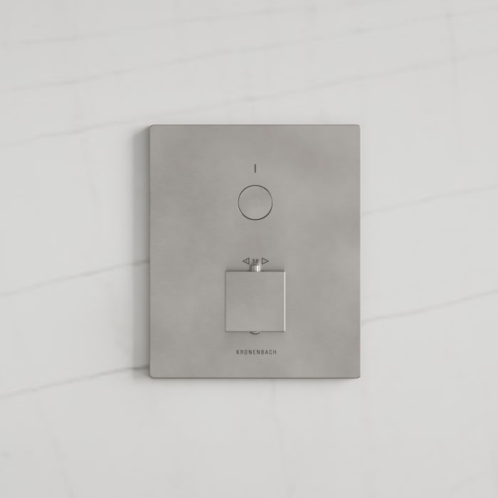 Kronenbach Smart Push Thermostat Unterputz für 1 Verbraucher, eckige Ausführung